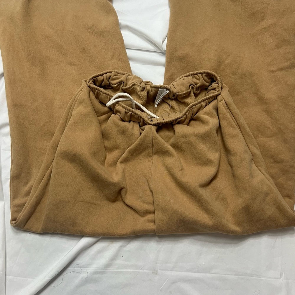 Urban Outfitters Neutral Caramel Drawstring Sweatpants